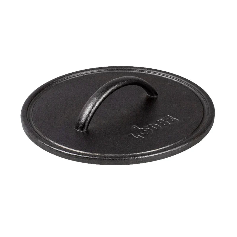 Seasoned Cast Iron Round Grill Press